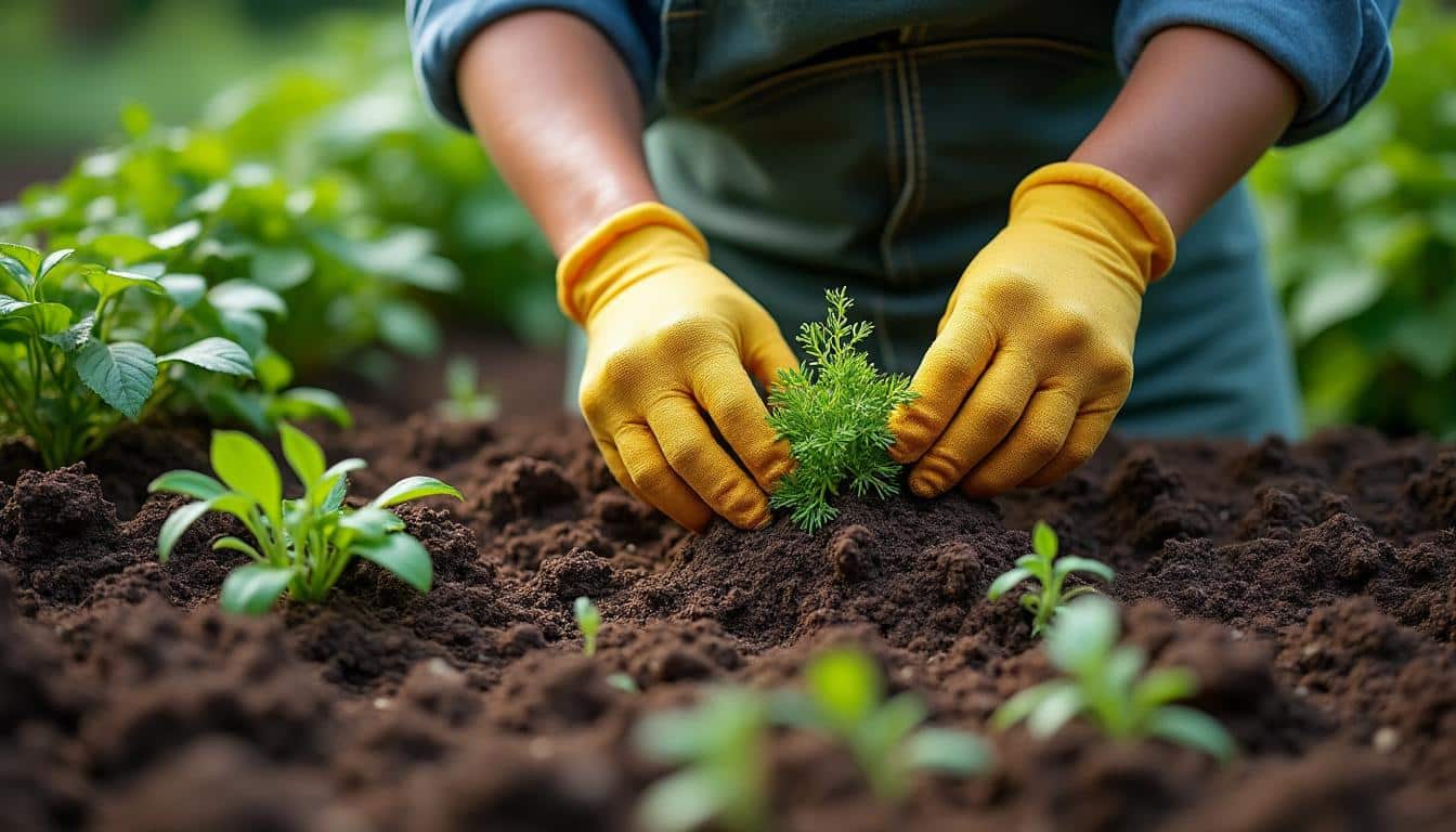 Astuces binette pour travailler une terre argileuse au jardin