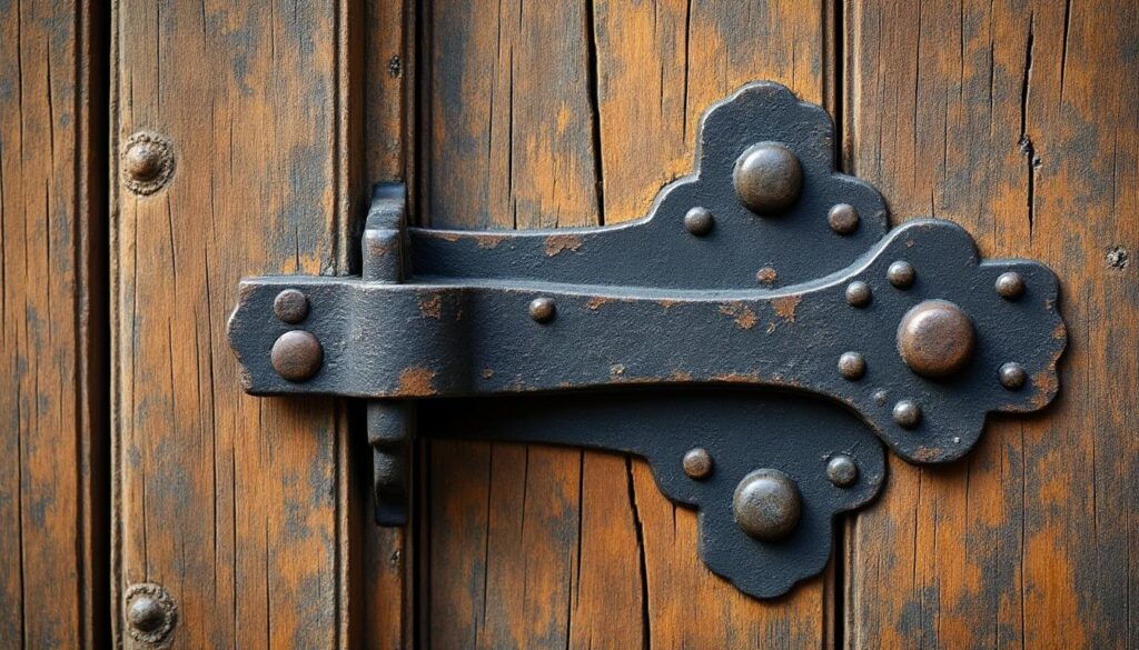 Les solutions pour une porte grinçante avec des charnières anciennes