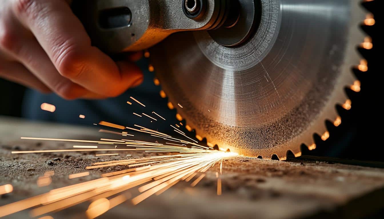 Affûter la lame de scie circulaire : guide facile et efficace