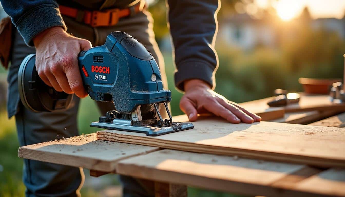 Bosch scie sauteuse 18V : puissance et liberté sans fil