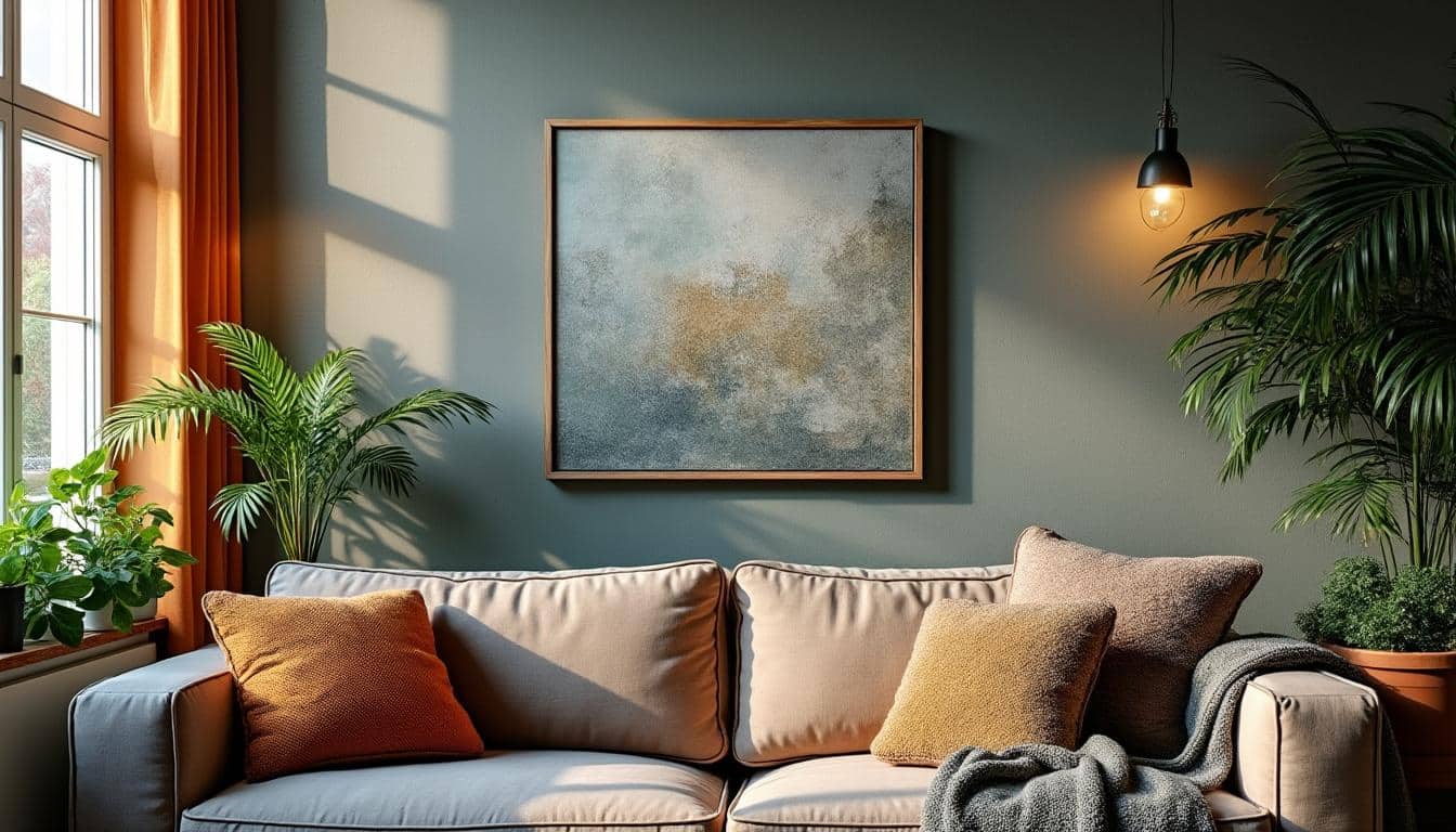 Mettre en valeur la couleur de vos murs avec des cadres muraux