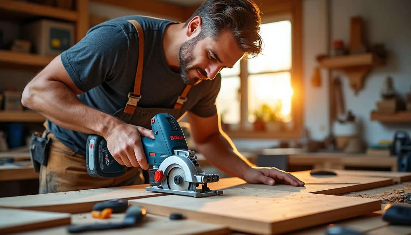 Illustration: Pourquoi la scie sauteuse Bosch 18 volts séduit les bricoleurs et professionnels ?