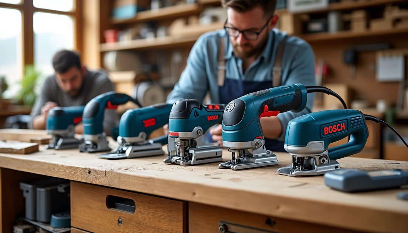 Illustration: Quelles sont les différentes gammes et modèles de scie vibrante Bosch à connaître ?