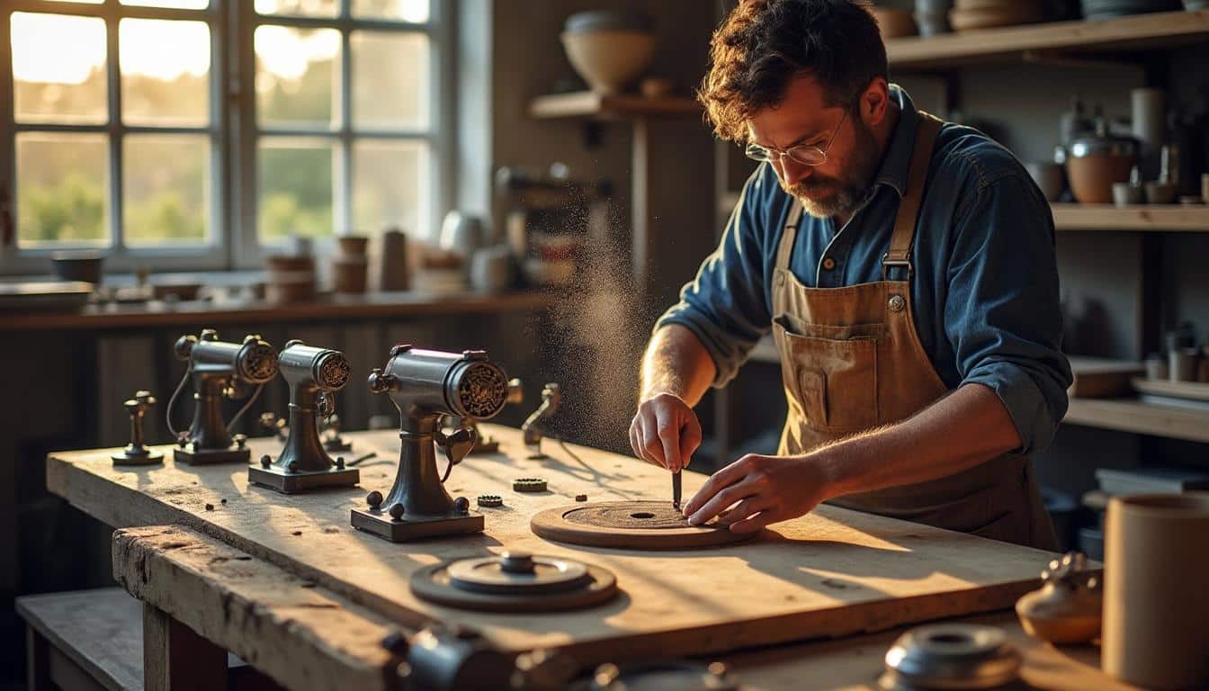 Illustration: Les différents modèles d’affûteuses pour la lame de scie circulaire et leurs spécificités