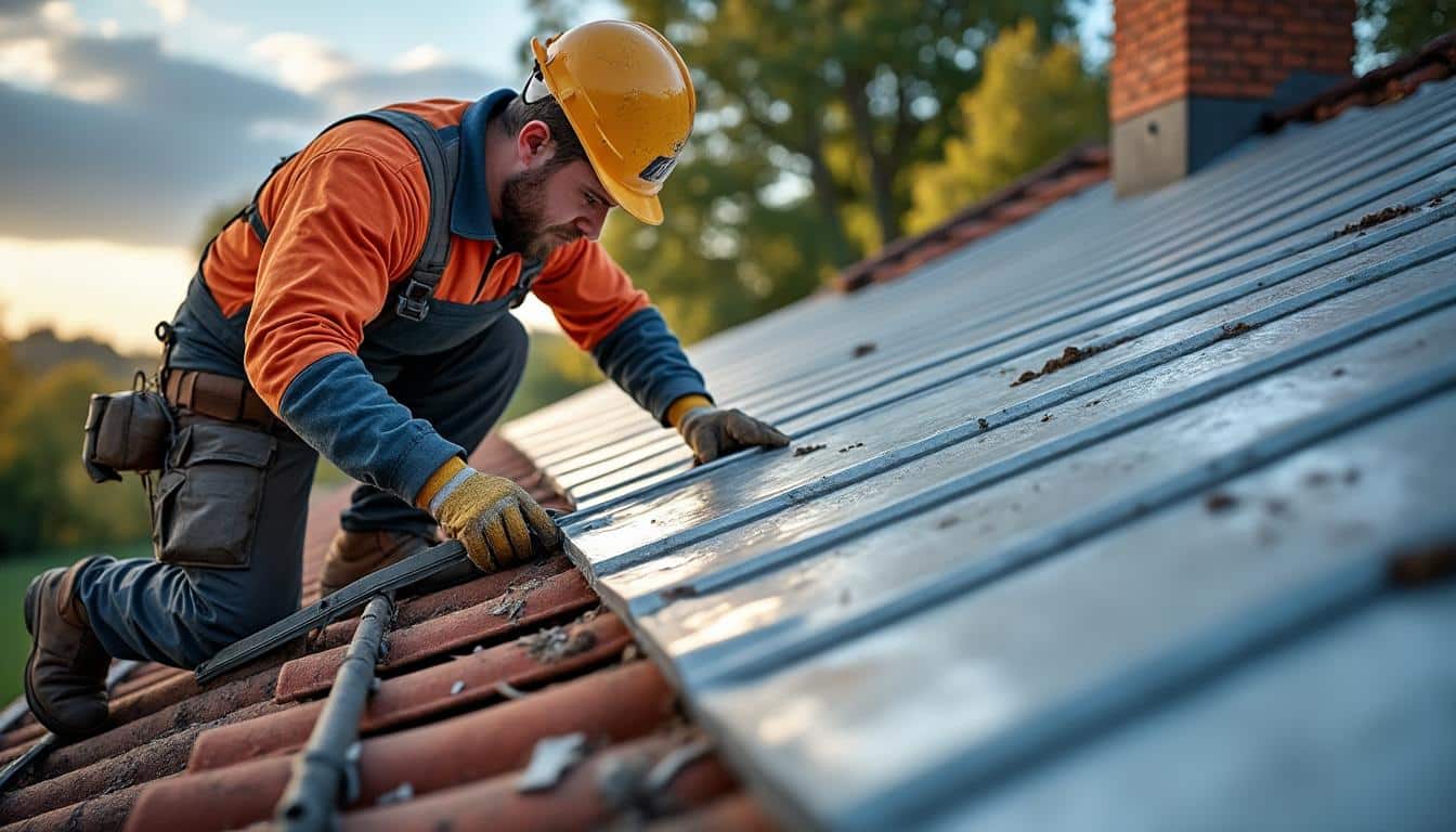 Illustration: Comprendre ce qu’est une bande de zinc pour la toiture et son rôle essentiel