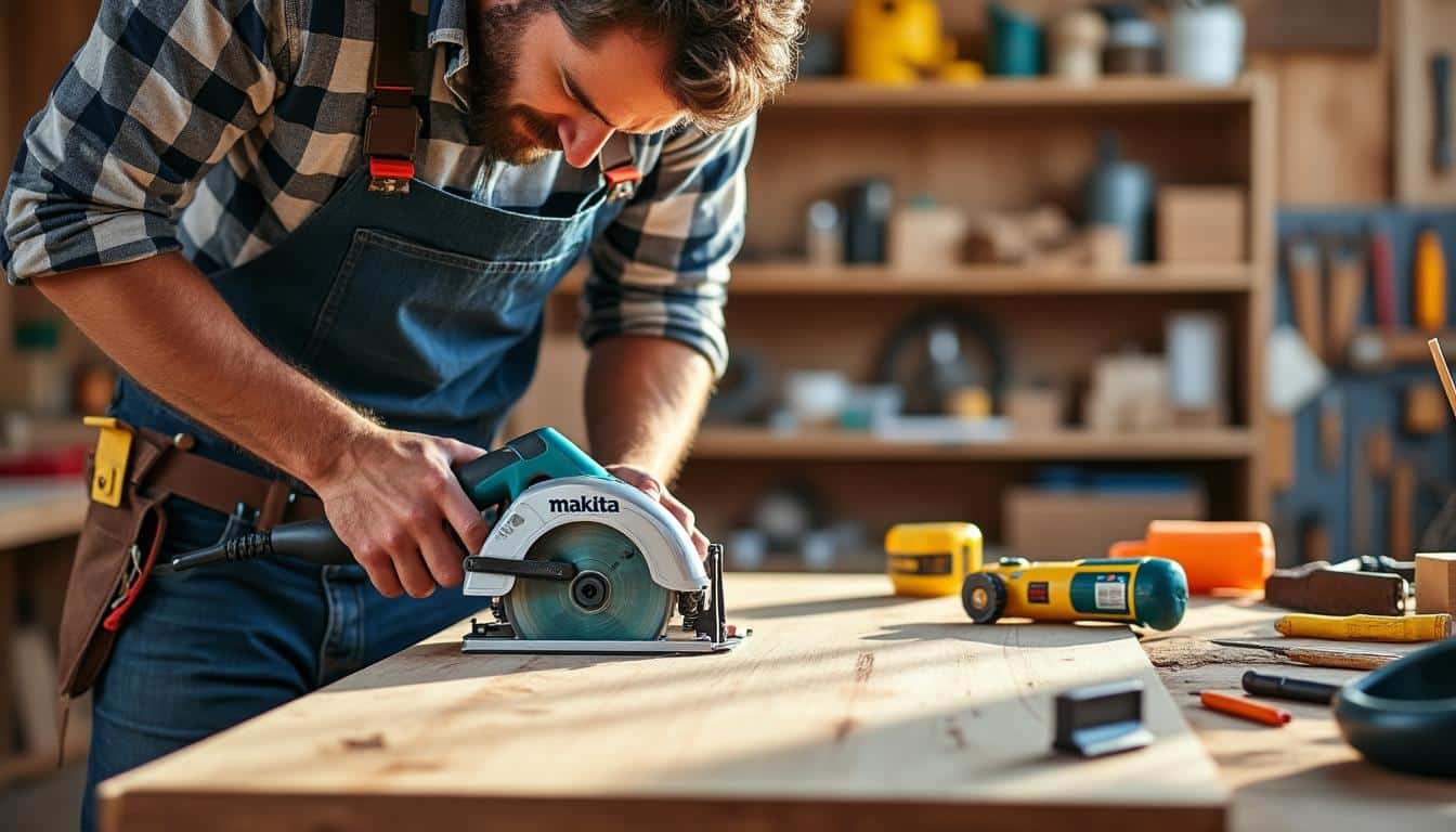 Illustration: Pourquoi choisir un guide de scie circulaire Makita pour vos projets à domicile ?