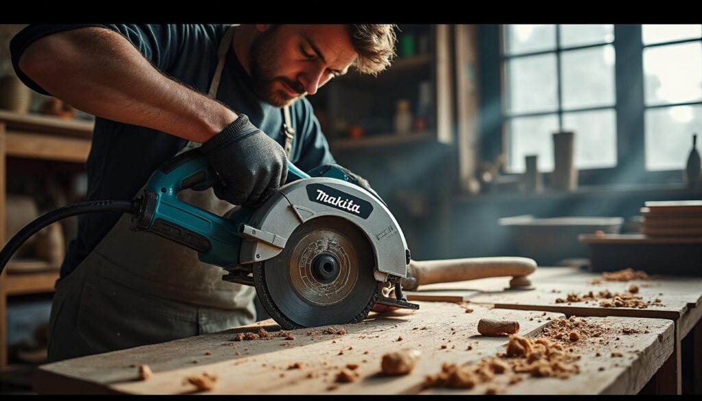 Guide de scie circulaire Makita : précision et sécurité garanties