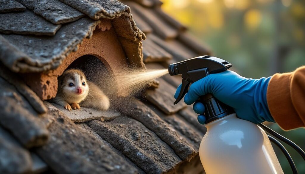 Répulsif pour guêpes sur la toiture : protégez efficacement votre maison