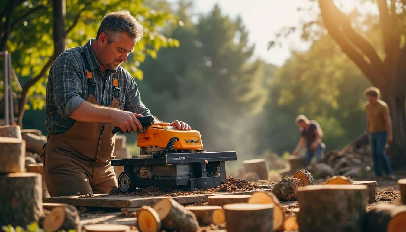 Illustration: Pourquoi opter pour une scie à bûches électrique d’occasion et comment bien la choisir ?