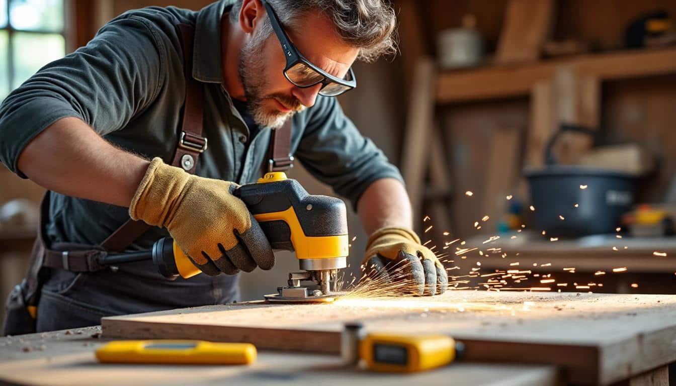 Illustration: Installer et utiliser efficacement la scie cloche trépan en toute sécurité