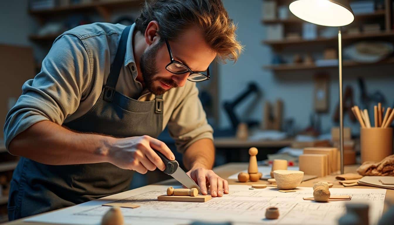 Illustration: Pourquoi choisir une scie adaptée au modélisme pour des découpes précises ?