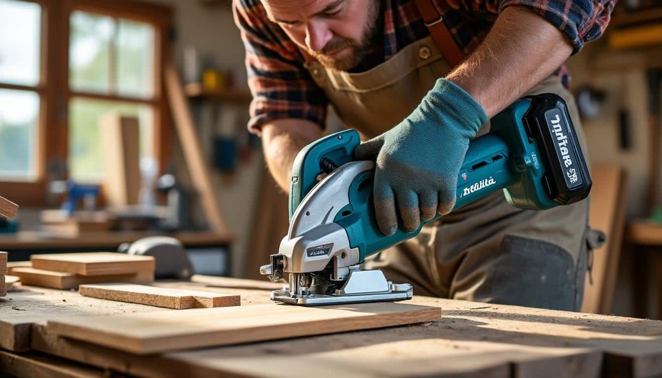 Illustration: Les spécificités techniques clés de la scie sauteuse sans fil Makita