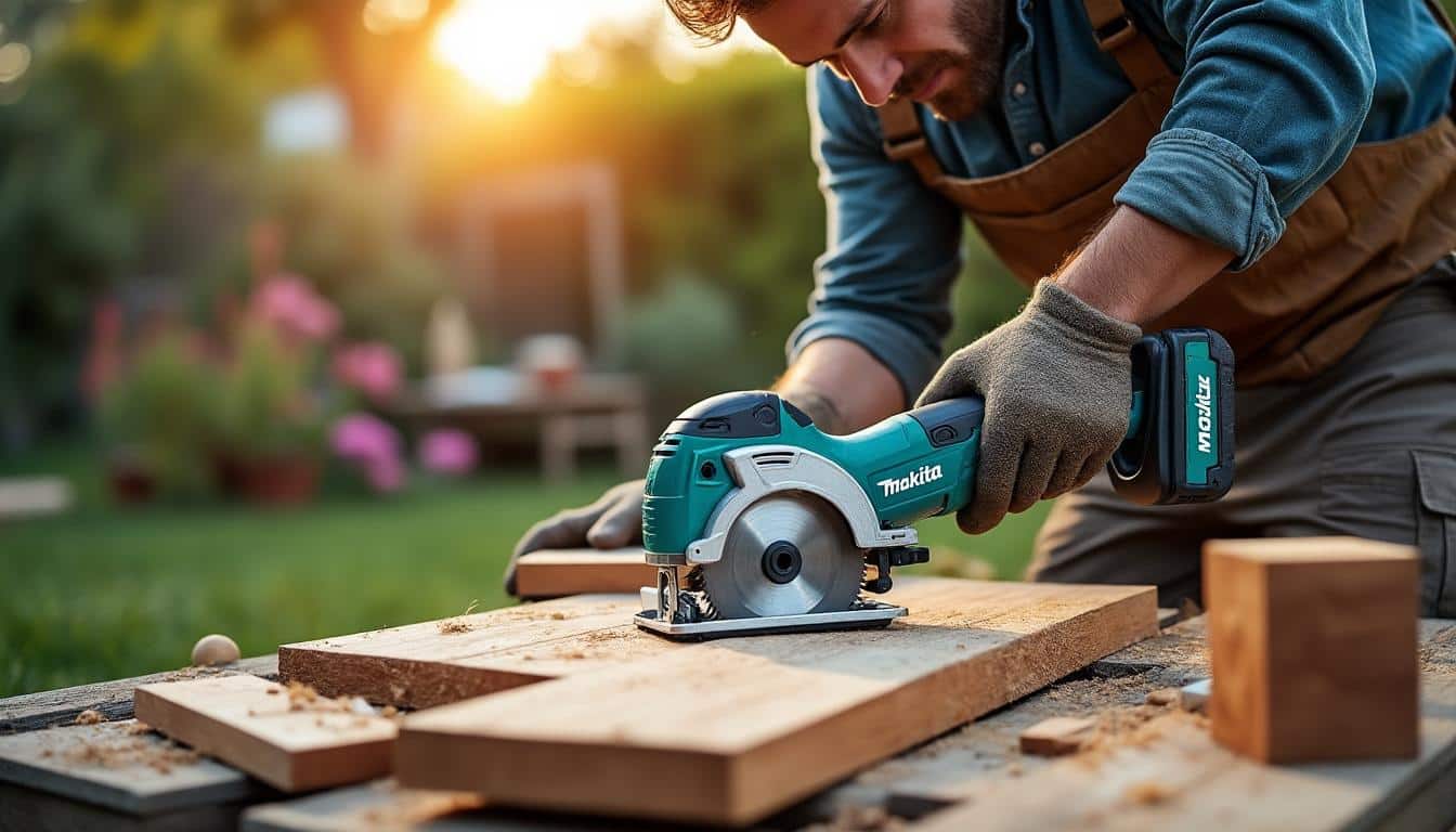 Scie sauteuse à batterie Makita : puissance et liberté de coupe