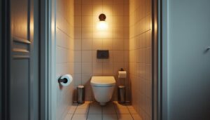 Applique murale de WC : éclairage pratique et design pour vos toilettes