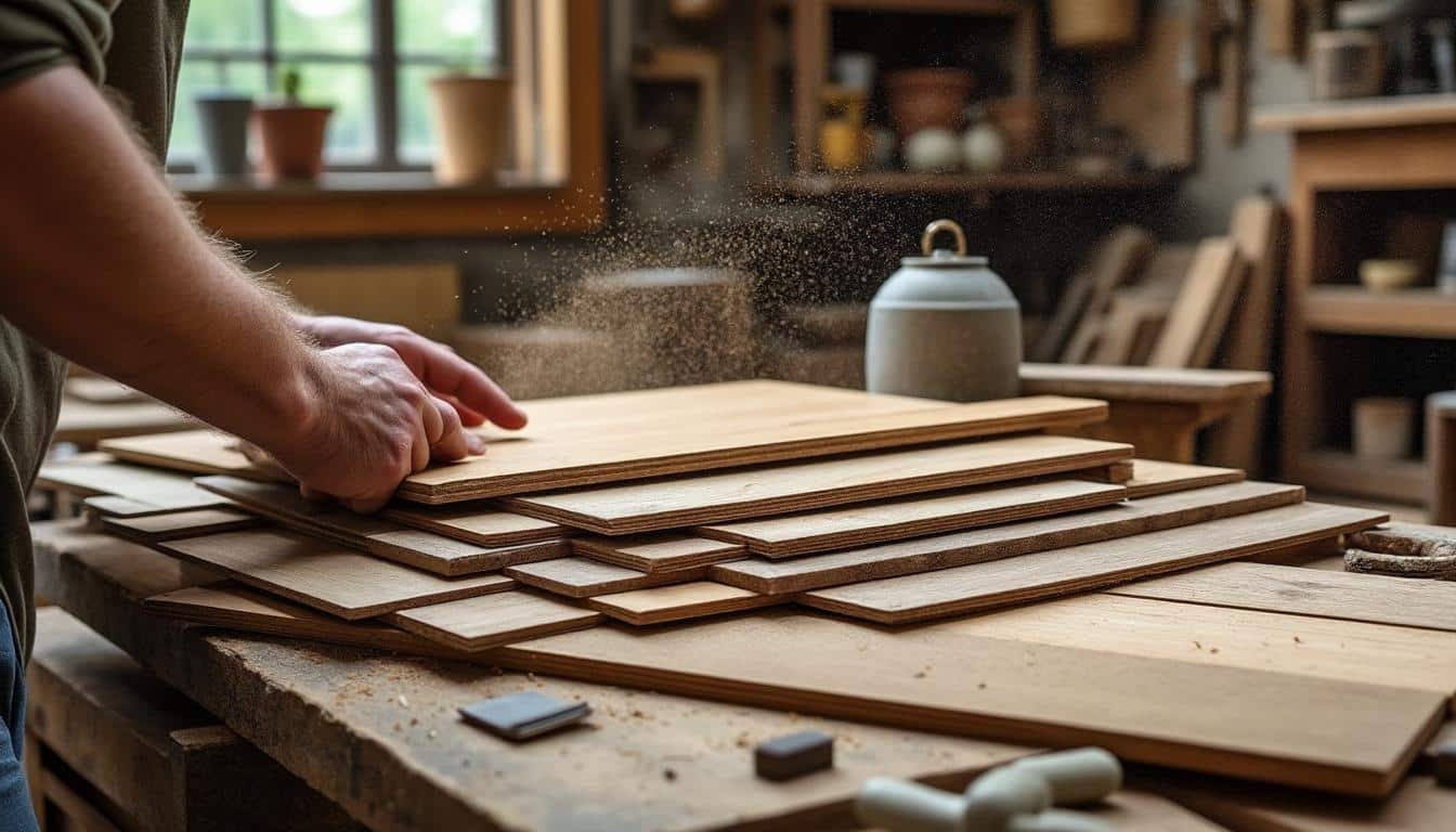 Illustration: Comprendre les différents types de lames de parquet et leurs particularités