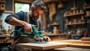 Metabo KGS 254 M : la scie à onglet radiale précise et puissante