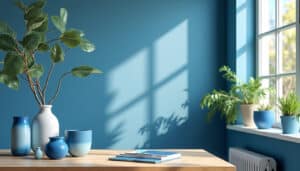 Bleu peinture : choisir la nuance idéale pour sublimer votre intérieur