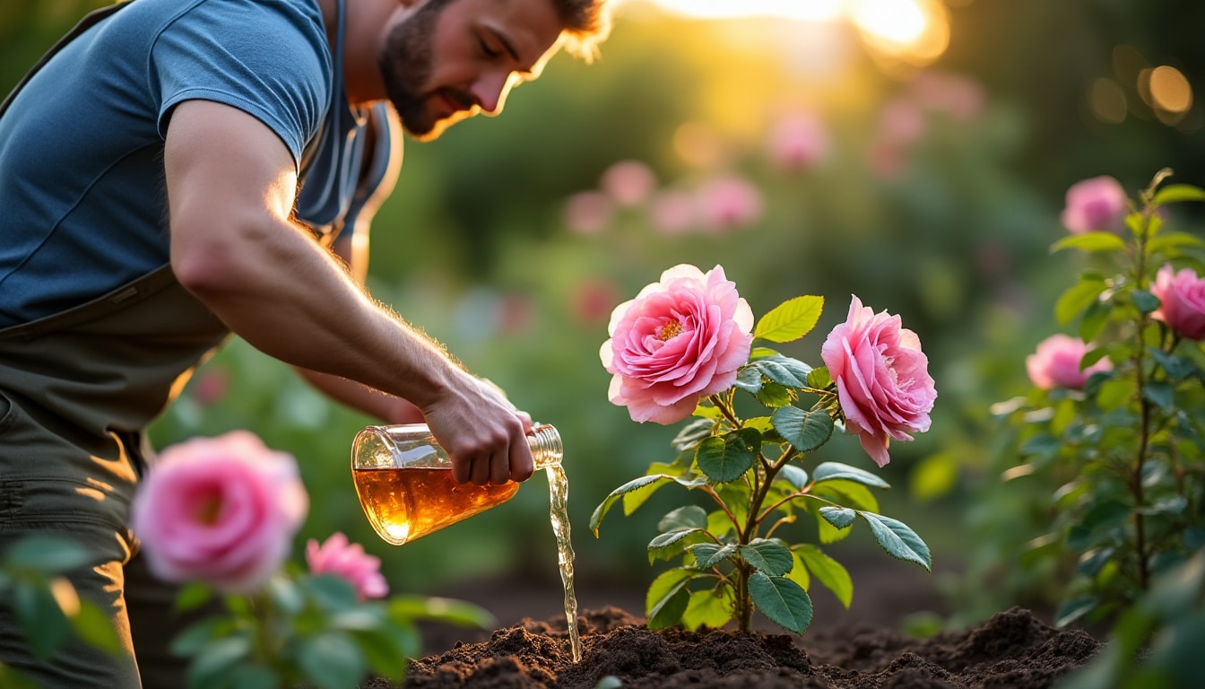 Illustration: Pourquoi privilégier un engrais naturel pour vos rosiers ?