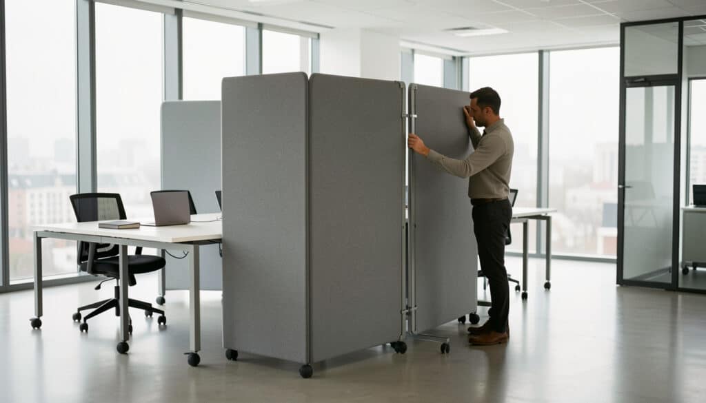 Bien choisir une cloison acoustique amovible